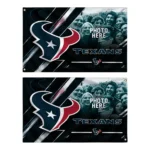 Houston Texans House Flag Custom Diagonal Stripes Blue Best Selling