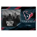 Houston Texans House Flag Customized Framed Photo Blue Black Best Selling