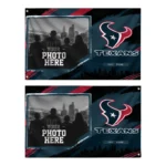 Houston Texans House Flag Customized Framed Photo Blue Black Best Selling