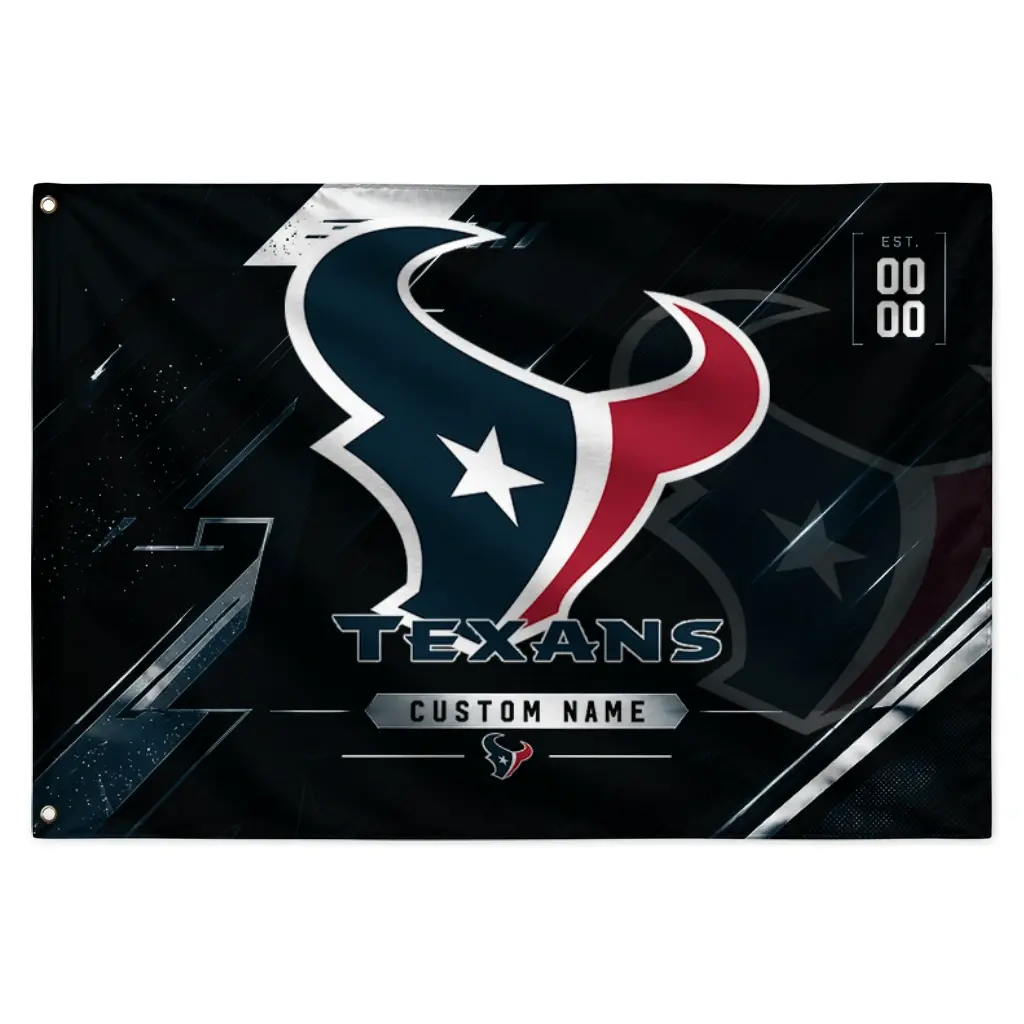Houston Texans House Flag Customized Speed Slashes Blue Best Selling Houston Texans House Flag Customized Speed Slashes Blue Best Selling