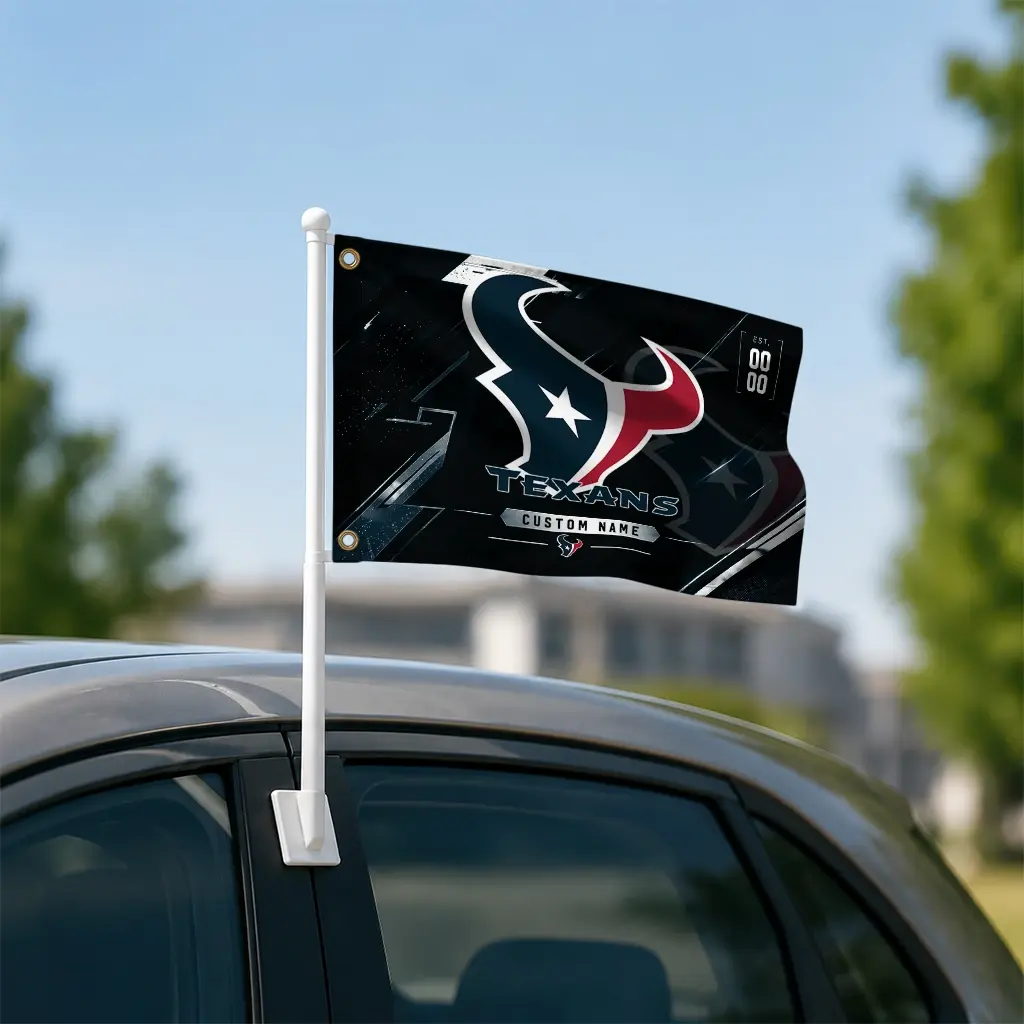Houston Texans House Flag Customized Speed Slashes Blue Latest Model Houston Texans House Flag Customized Speed Slashes Blue Latest Model