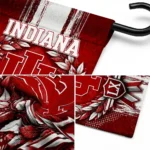 Indiana Hoosiers Garden Flag Custom Laurel Wreath Red Best Selling