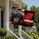 Indiana Hoosiers House Flag Custom Framed Photo Red Black Best Selling