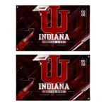 Indiana Hoosiers House Flag Custom Speed Slashes Red Best Selling