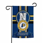 Indiana Pacers Garden Flag Custom Circle Medallion Blue Best Selling