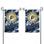 Indiana Pacers Garden Flag Customized Glowing Star Blue Best Selling