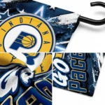 Indiana Pacers Garden Flag Customized Glowing Star Blue Best Selling