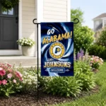 Indiana Pacers Garden Flag Customized Swirl Vortex Blue Best Selling