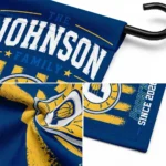 Indiana Pacers Garden Flag Personalized Distressed Stripes Blue Best Selling