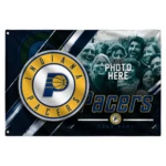 Indiana Pacers House Flag Customized Diagonal Stripes Blue Best Selling