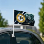Indiana Pacers House Flag Customized Diagonal Stripes Blue Best Selling