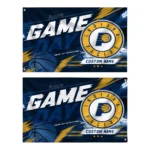 Indiana Pacers House Flag Customized Energy Brushstrokes Blue Best Selling