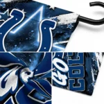 Indianapolis Colts Garden Flag Customized Glowing Star Blue Best Selling