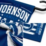 Indianapolis Colts Garden Flag Personalized Distressed Stripes Blue Best Selling