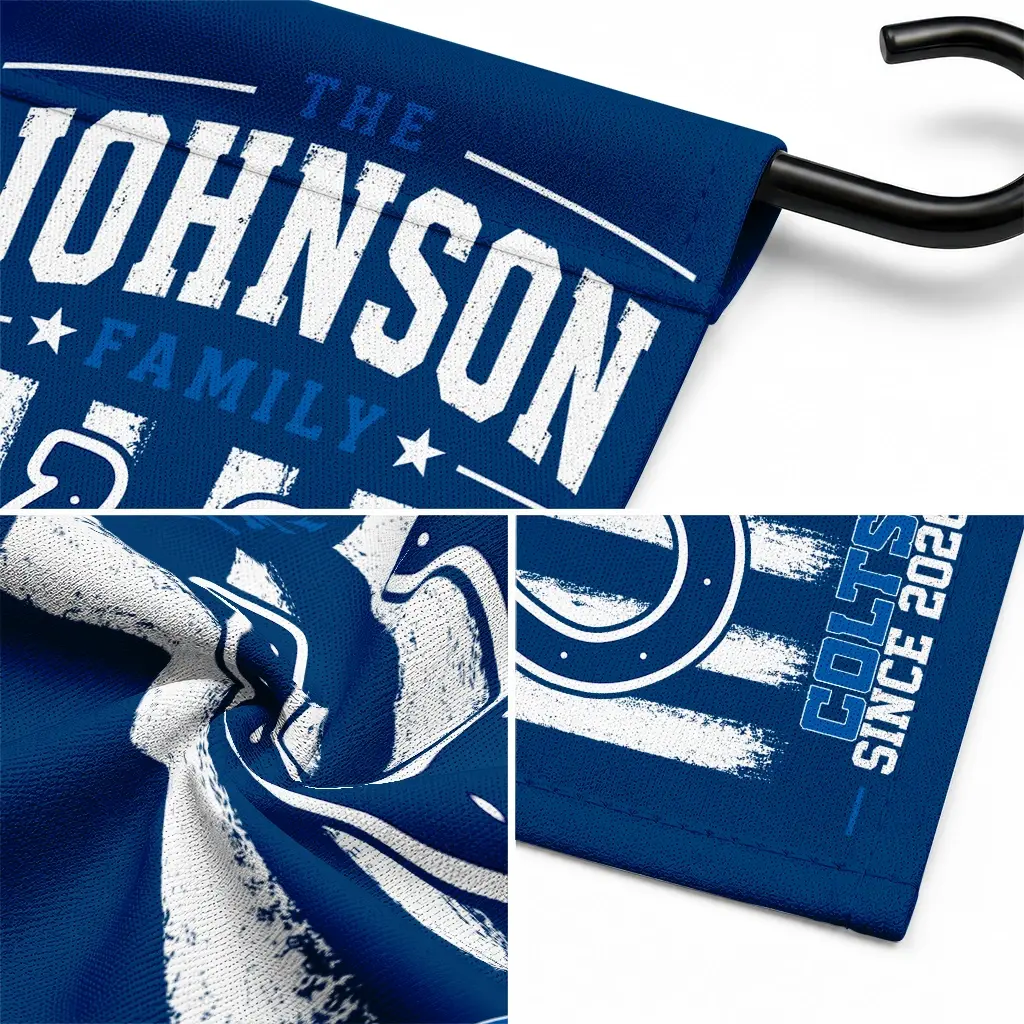 Indianapolis Colts Garden Flag Personalized Distressed Stripes Blue Latest Model Indianapolis Colts Garden Flag Personalized Distressed Stripes Blue Latest Model