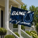 Indianapolis Colts House Flag Customized Action Streaks Blue Best Selling