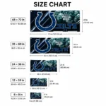Indianapolis Colts House Flag Customized Diagonal Stripes Blue Best Selling