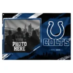Indianapolis Colts House Flag Personalized Framed Photo Blue Black Best Selling