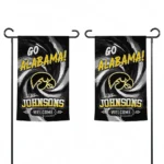 Iowa Hawkeyes Garden Flag Customized Swirl Vortex Black Best Selling