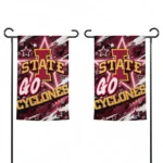 Iowa State Cyclones Garden Flag Custom Glowing Star Red Best Selling
