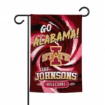 Iowa State Cyclones Garden Flag Custom Swirl Vortex Red Best Selling