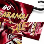 Iowa State Cyclones Garden Flag Custom Swirl Vortex Red Best Selling