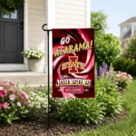 Iowa State Cyclones Garden Flag Custom Swirl Vortex Red Best Selling