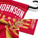 Iowa State Cyclones Garden Flag Customized Distressed Stripes Red Best Selling