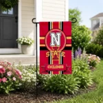 Iowa State Cyclones Garden Flag Personalized Circle Medallion Red Best Selling