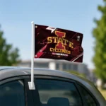 Iowa State Cyclones House Flag Customized Speed Slashes Red Best Selling