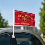 Iowa State Cyclones House Flag Personalized Ornate Border Red Best Selling