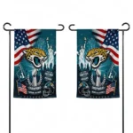 jacksonville-jaguars-garden-flag-customized-icon-collage-teal-best-selling.webp