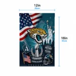 jacksonville-jaguars-garden-flag-customized-icon-collage-teal-best-selling.webp