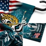 jacksonville-jaguars-garden-flag-customized-icon-collage-teal-best-selling.webp