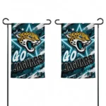Jacksonville Jaguars Garden Flag Personalized Glowing Star Teal Best Selling