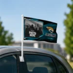 Jacksonville Jaguars House Flag Custom Framed Photo Teal Black Best Selling