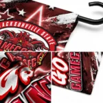 Jacksonville State Gamecocks Garden Flag Custom Glowing Star Red Best Selling