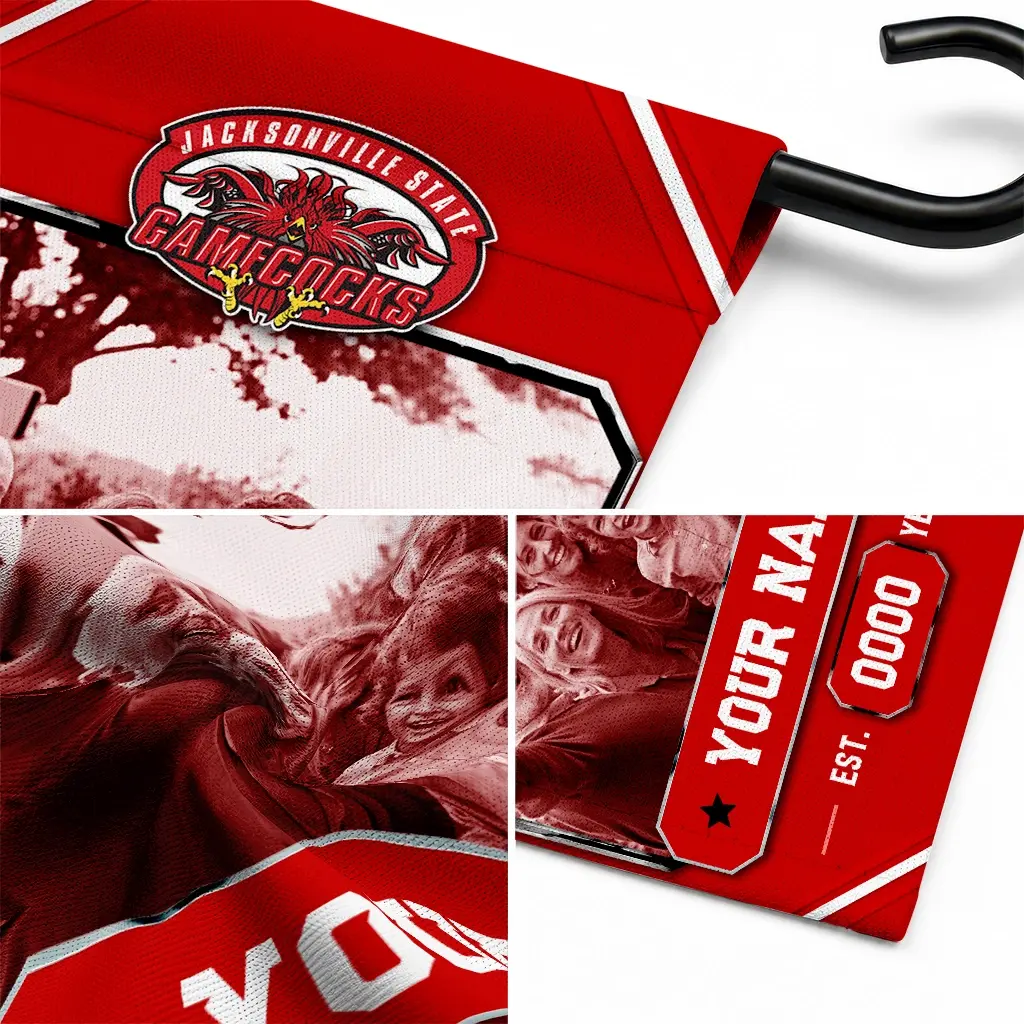 Jacksonville State Gamecocks Garden Flag Customized Photo Frame Red Latest Model Jacksonville State Gamecocks Garden Flag Customized Photo Frame Red Latest Model