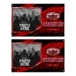 Jacksonville State Gamecocks House Flag Customized Framed Photo Red Black Best Selling