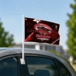 Jacksonville State Gamecocks House Flag Customized Speed Slashes Red Best Selling