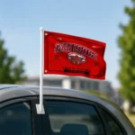 Jacksonville State Gamecocks House Flag Personalized Ornate Border Red Best Selling