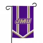 James Madison Dukes Garden Flag Custom Chevron Stripes Purple Best Selling