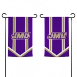 James Madison Dukes Garden Flag Custom Chevron Stripes Purple Best Selling