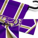 James Madison Dukes Garden Flag Custom Chevron Stripes Purple Best Selling