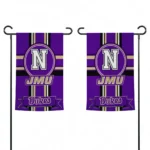 James Madison Dukes Garden Flag Custom Circle Medallion Purple Best Selling