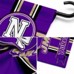 James Madison Dukes Garden Flag Custom Circle Medallion Purple Best Selling