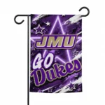 James Madison Dukes Garden Flag Customized Glowing Star Purple Best Selling