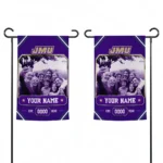 James Madison Dukes Garden Flag Personalized Photo Frame Purple Best Selling