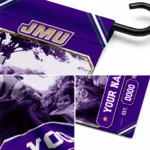 James Madison Dukes Garden Flag Personalized Photo Frame Purple Best Selling