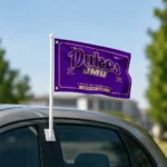James Madison Dukes House Flag Custom Ornate Border Purple Best Selling